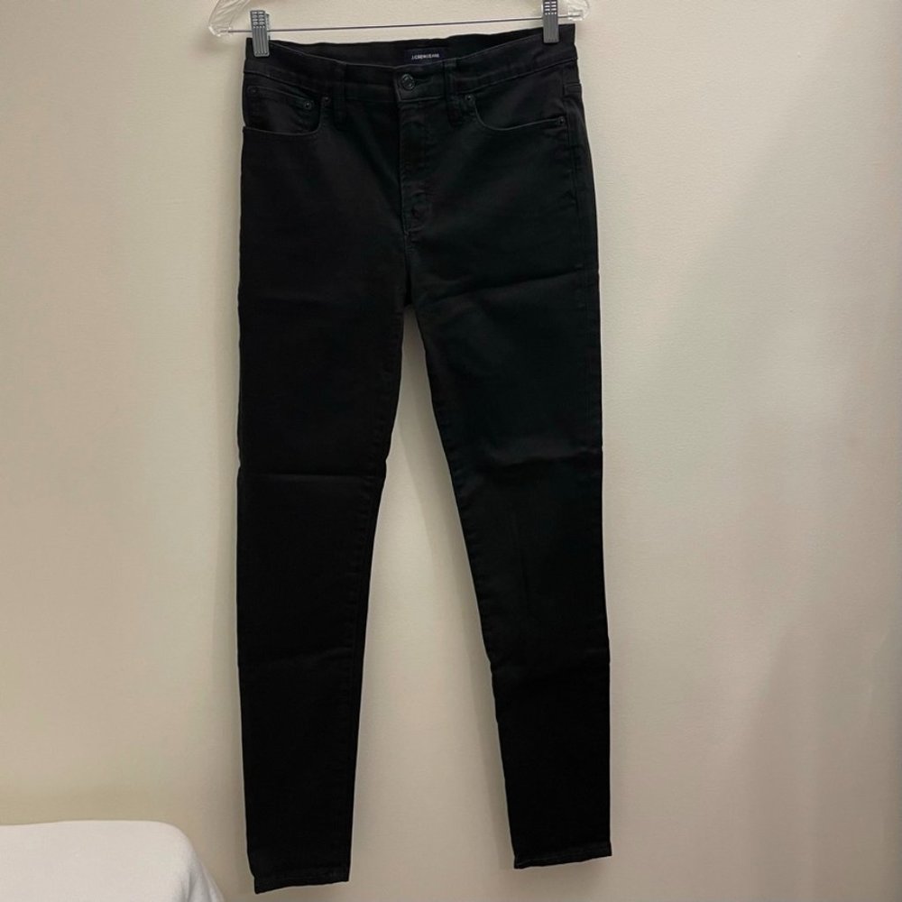 J.Crew Size 29 Tall Black Skinny Jeans